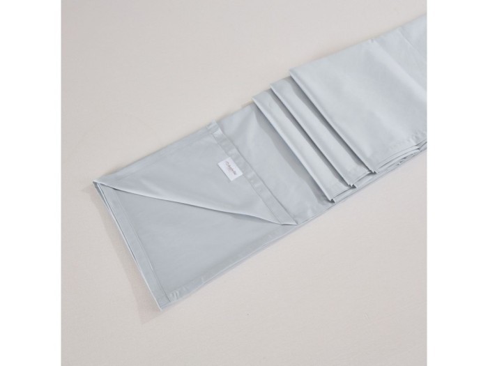 Комплект с летним одеялом семейный из египетского хлопка Premium, Евро 200х220 см, 2232-OMP