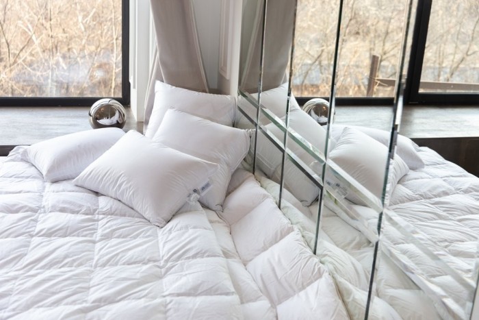 Одеяло White Familie Down, 200х220 всесезонное, с бортиком