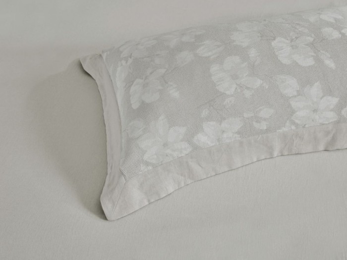 Комплект с летним одеялом евро из муслинового жаккарда 200х220 см, 2063-OMP