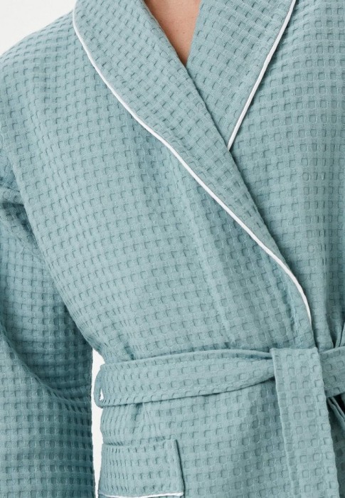 Герман (ментол) XL Халат вафельный