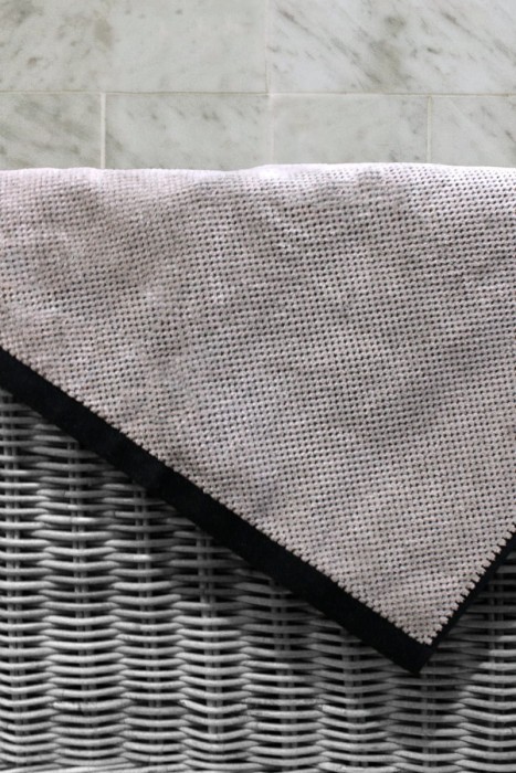 Полотенце велюровое Arya Jose 70x140 Бежевый