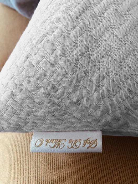 Аманда (серая) 45х45 Наволочка