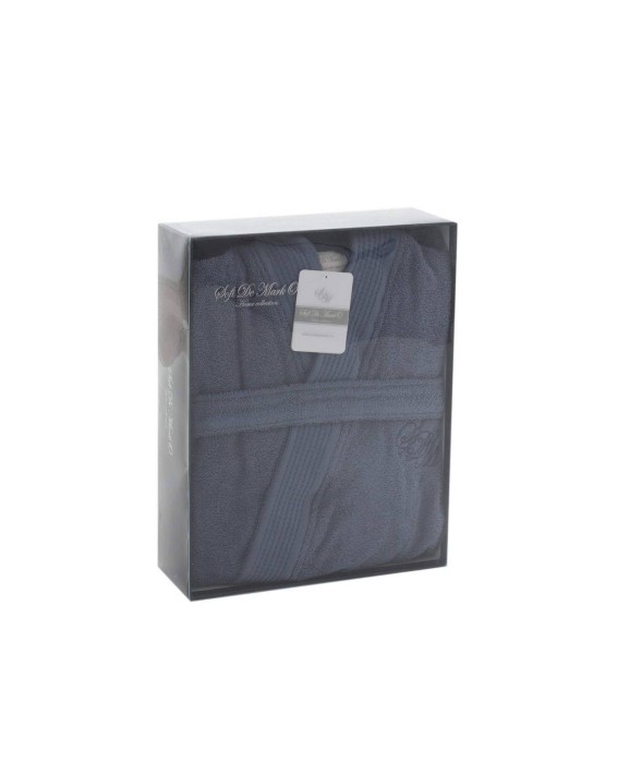 VELNES XXXXL (антрацит) Мужской Халат