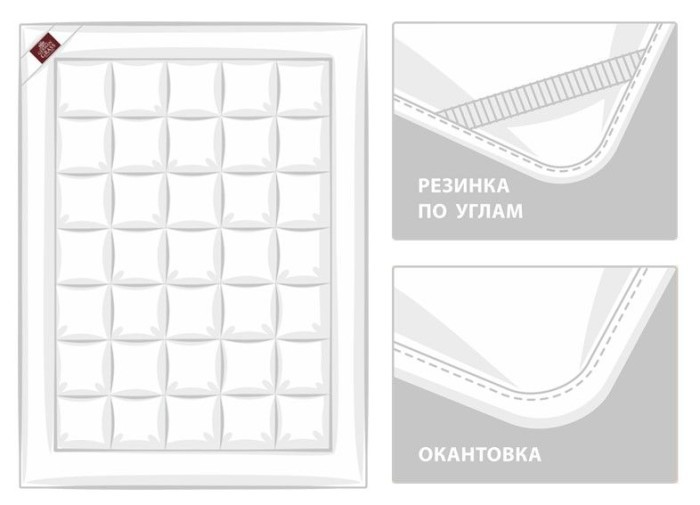 Наматрасник MATTRESS CAMEL WOOL GRASS всесезонный 200х200