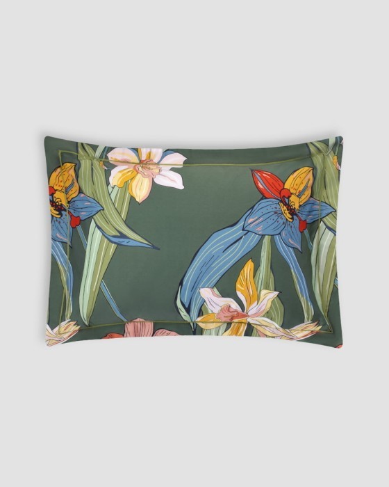 Постельное Белье Arya Exclusive евро 200X220 Evergreen  Темнo-голубой, синий