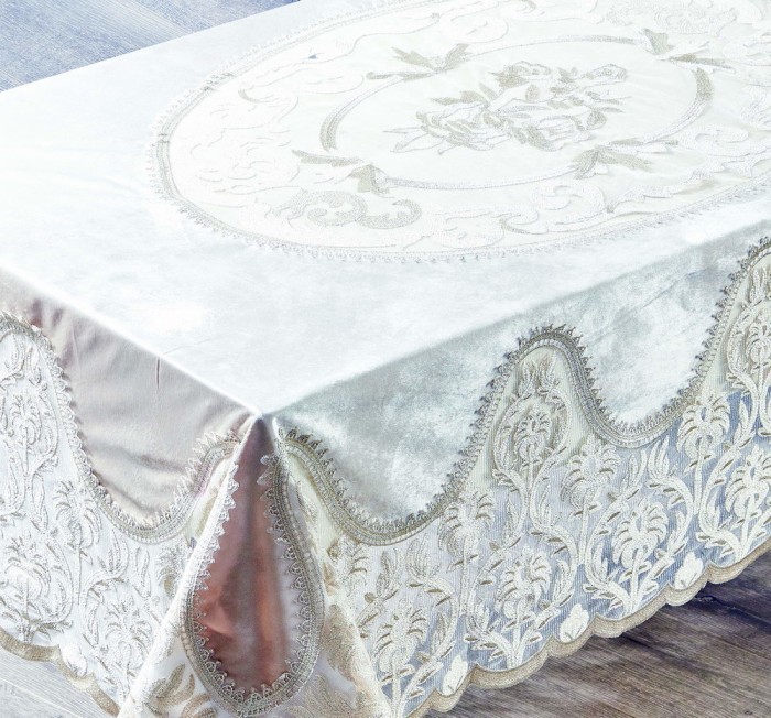 Клименция (беж) Скатерть 150х220