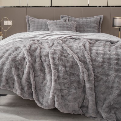 Покрывало декоративное Shinshilla buffy (бежевый платина) 160х220см