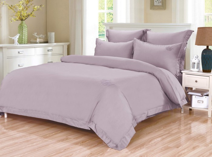 Джонатан (серый) Комплект постельного белья сатин Евро 4н