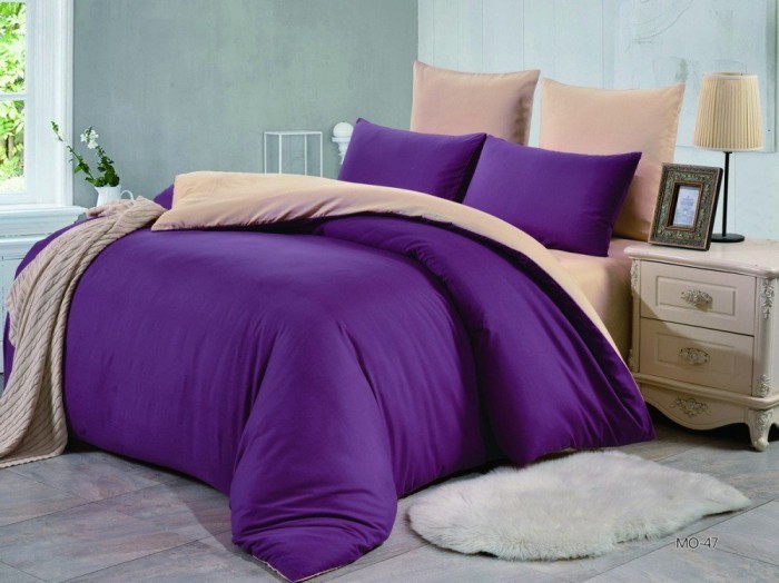 Постельное белье Valtery однотонный MO-47 двуспальное