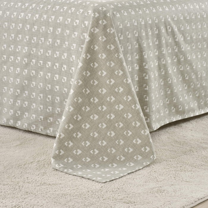 Пауль (серый) Комплект постельного белья Сатин 2х