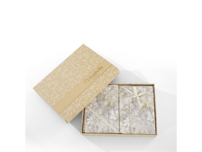 Комплект постельного белья Евро, сатин с лазерной печатью 2342-6 