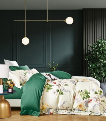 Постельное белье Египетский хлопок евро 4 наволочки TIS07-236