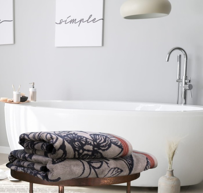 Полотенце велюровое Arya Dinis 70x140 Бежевый