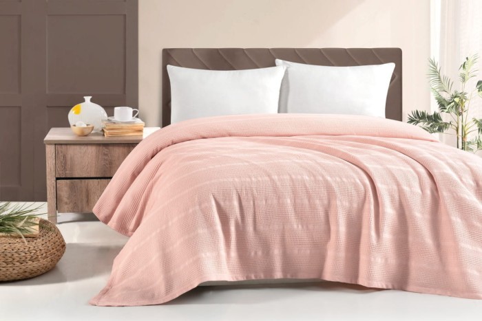 Плед Arya Хлопок Joyce Розовый