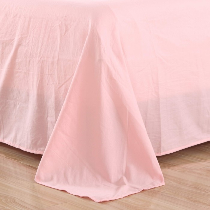 Асти (персик) Комплект постельного белья Евро 4н