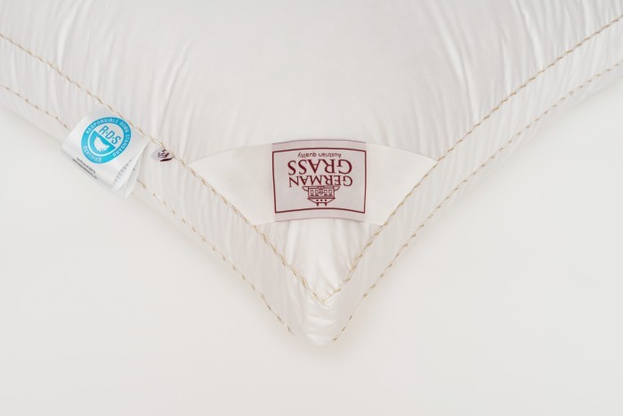 Подушка KING DOWN GRASS средняя с бортиком 68х68