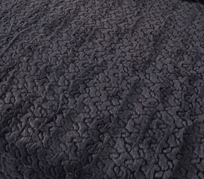 Теодор (антрацит) Покрывало 160х220