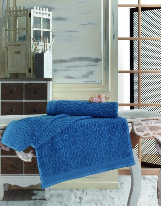 VEGA (синие) 70х140 Полотенце