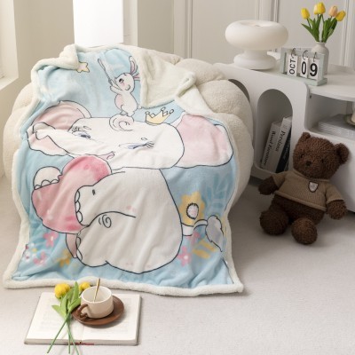 Плед детский Leoncello фланелевый с шерпой 100x140 LEO1410-27