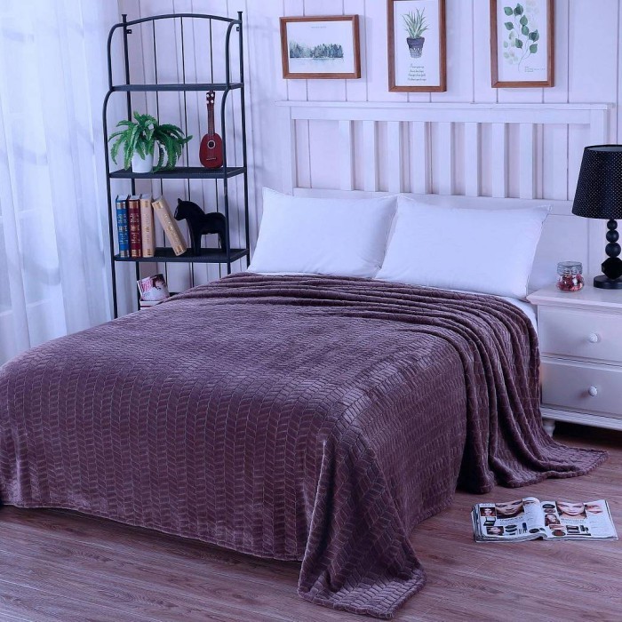 Орфей (лиловый) Покрывало 160х220