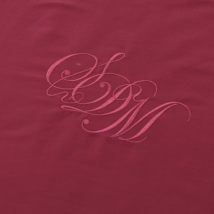 Джонатан (бордо) Комплект постельного белья сатин Евро 4н