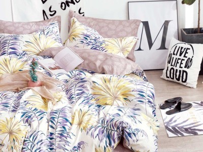 Постельное белье Asabella 1319-6 евро печатный сатин