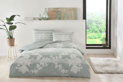 Постельное белье TAC RANFORCE MABEL евро мятный