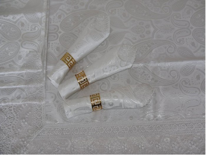 Салфетки Жаккард "Сetriolo Paisley" 6шт 40х40см