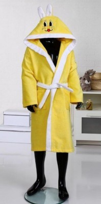 Халаты детские мультибренд Zaychik yellow-3/4 (98-104 см)