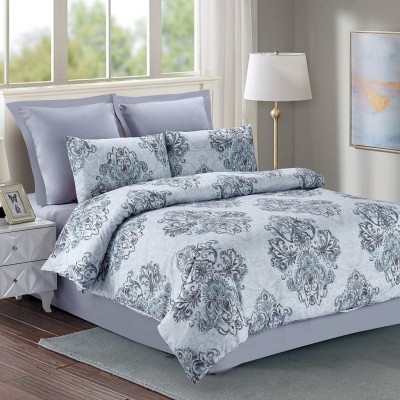 Лючиана (серая) Комплект постельного белья модерн Евро 4н