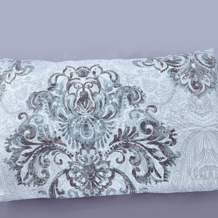 Лючиана (серая) Комплект постельного белья модерн Евро 4н