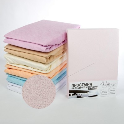 Простынь махровая PM rozovaya-200x200