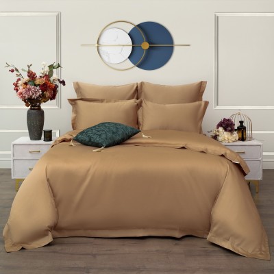 Моно (бронза) Комплект постельного белья Евро Макси