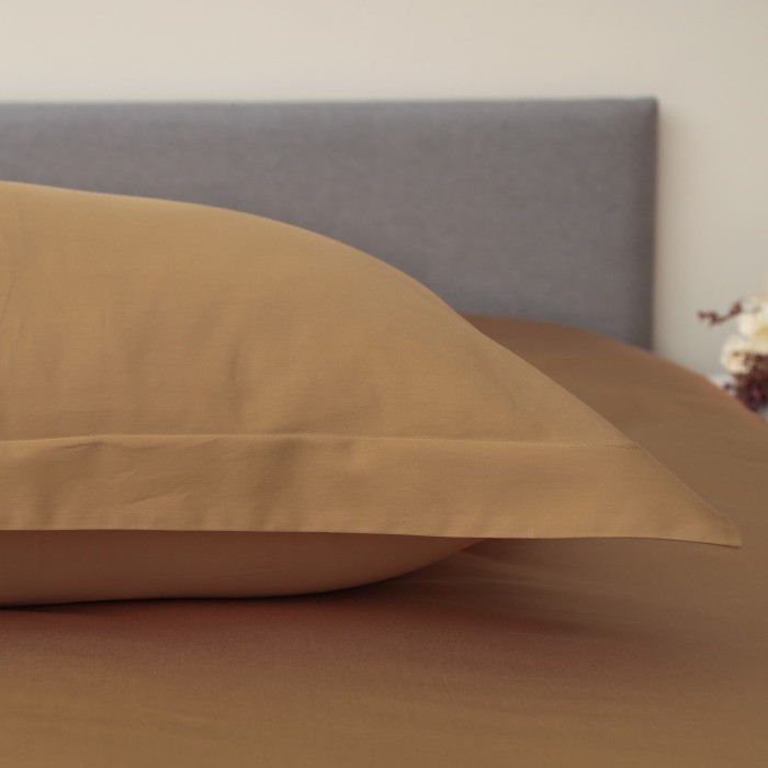 Моно (бронза) Комплект постельного белья Евро Макси