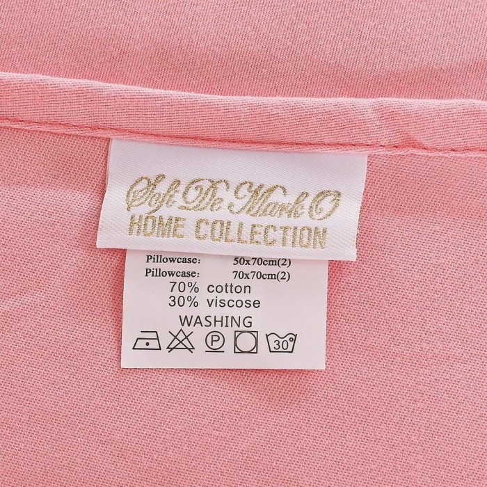 Элман (розовый) Комплект постельного белья жатка 1.6