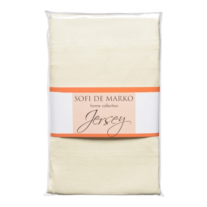 Роланд (крем) 50х70 (2шт) Наволочка Трикотаж