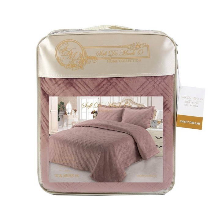 Эвридика (розовая) Покрывало 230х250