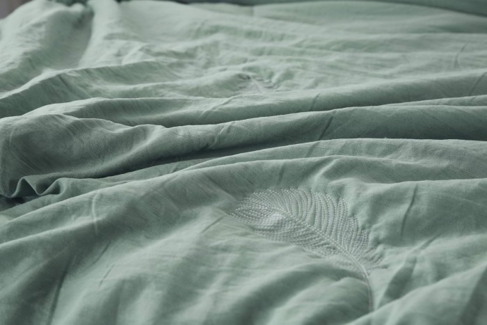 Наоми (зеленая) Покрывало 230х250