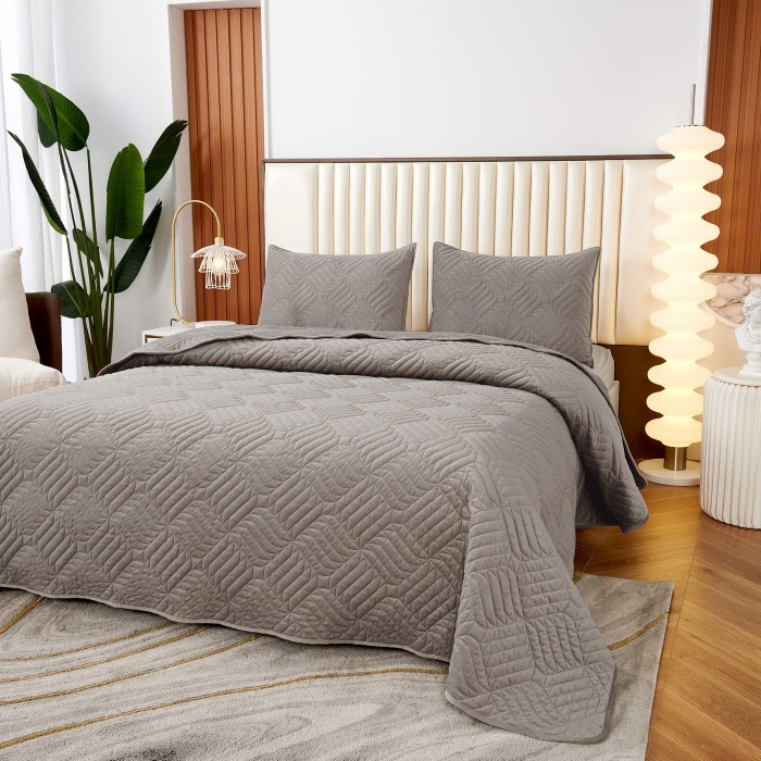 Армандо (пепельный) Покрывало 240х260