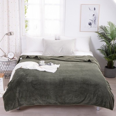 Плед фланелевый Spiga однотонный SP2022-12