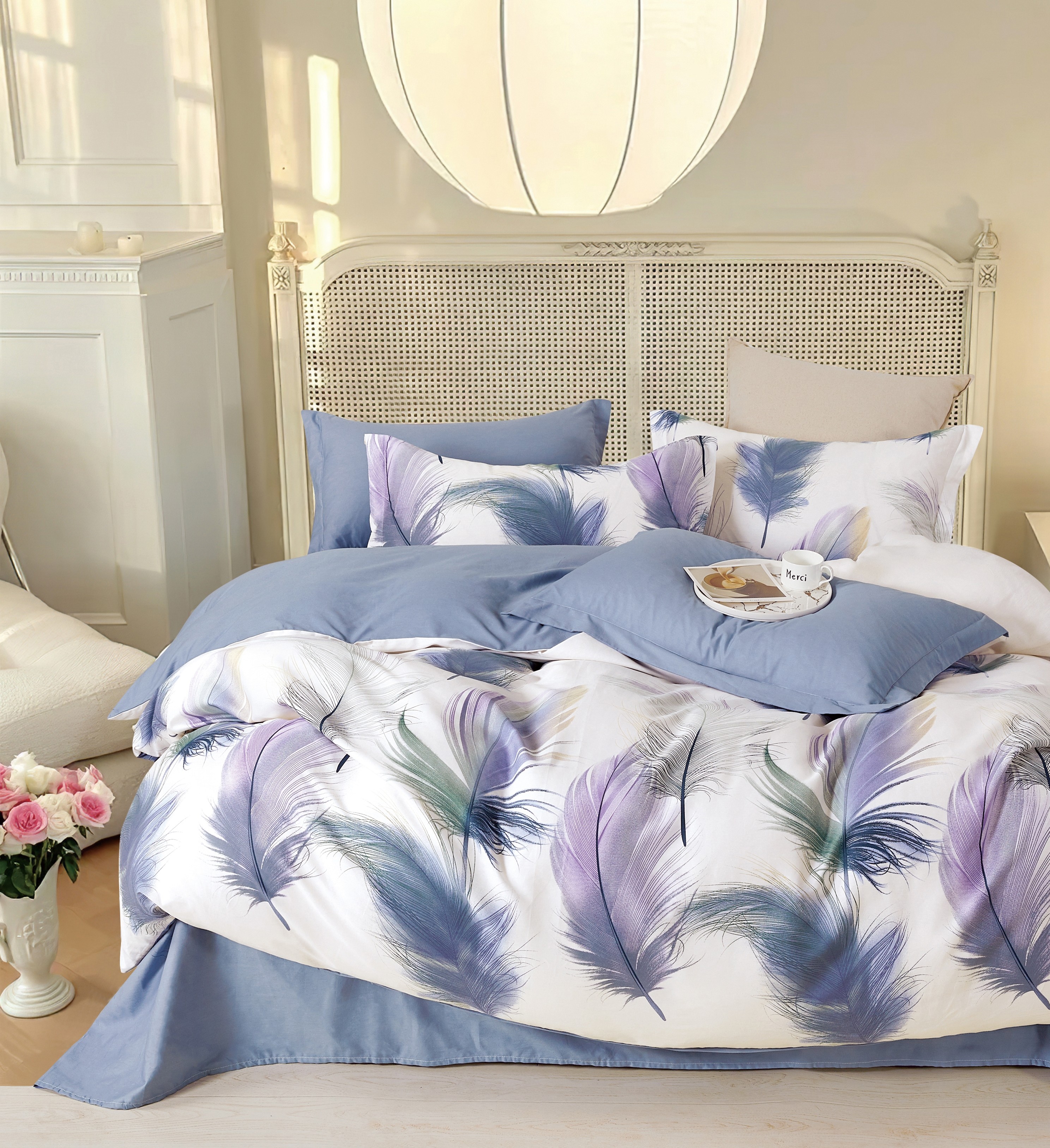 Постельное белье Twill евро 4 наволочки TPIG6-2040 КОД1038