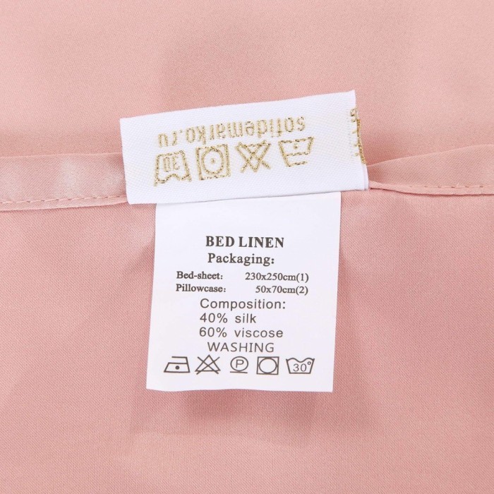 Тиара (пепел роза) Евро Комплект с кружевом