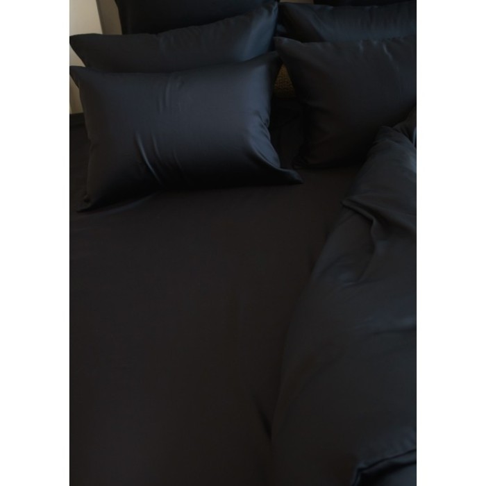 Простыня на резинке BLACK BRILLIANT GRASS 180х200