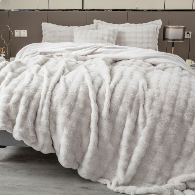 Покрывало декоративное Shinshilla buffy (экрю) 160х220см