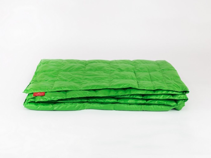 Дорожное одеяло Kauffmann Travel plaid Green tea легкое 140х200