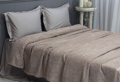 Покрывало махровое Мишель (латте) 200х220см