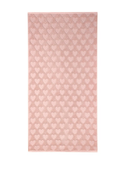 Love (розовое) 50х90 Полотенце Махровое