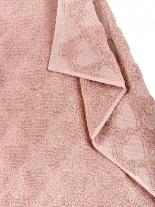 Love (розовое) 50х90 Полотенце Махровое