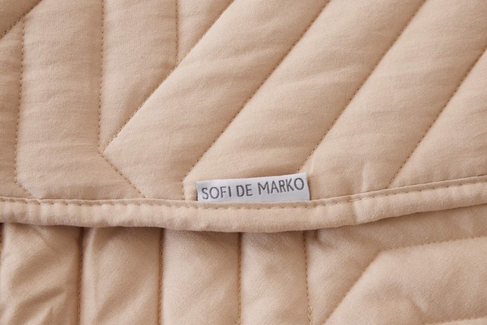 Мориц (беж) Покрывало 230х250