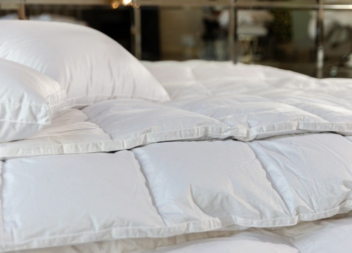 Одеяло White Familie Down, 240х260 всесезонное, с бортиком
